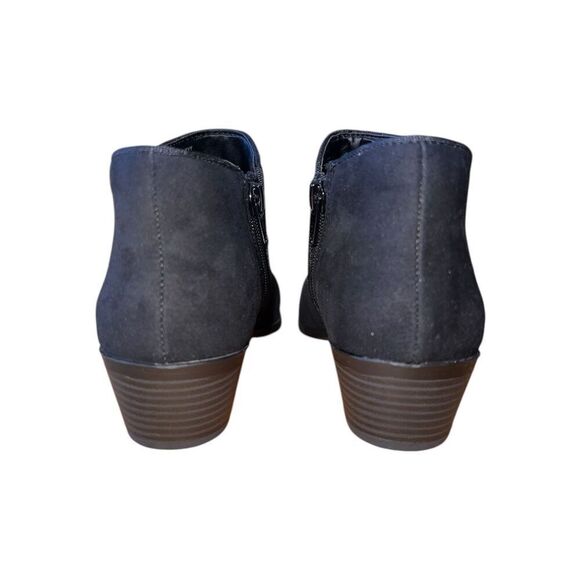 Style & Co - Black Fashion Ankle Bootie - Wiley F1 - Women’s Size 9 - Picture 5 of 10